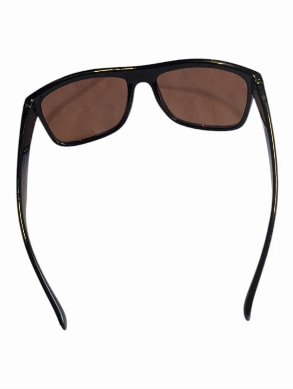 Classic Black Sunglasses with Brown Tinted Lenses Cat.3